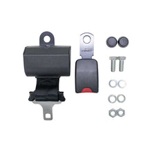 Uni Pro Universal Retractable Seat Belt Kit | Black Nylon | 2-In. Wide x 45.5-In. Long