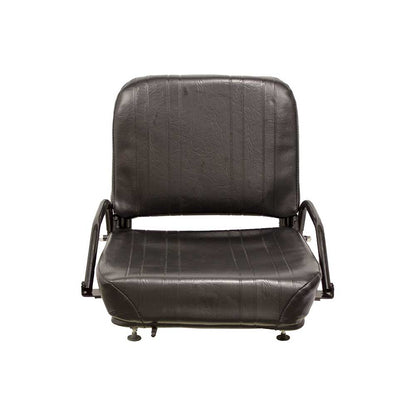 Uni Pro 745 Seat Top Assembly | With Hip Restraints | Black Vinyl