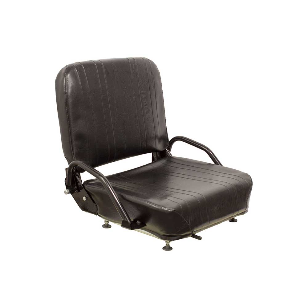 Uni Pro 745 Seat Top Assembly | With Hip Restraints | Black Vinyl