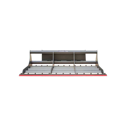 GREYWOLF Land Plane Attachment for Skid Steer Loaders | Gray/Red Powder Coat
