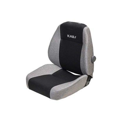 KAB | T5 | Seat Top | Black/Gray Fabric | 8022
