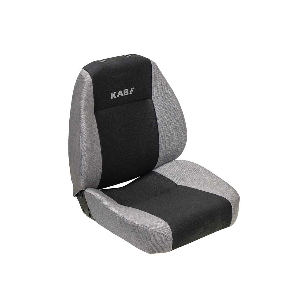 KAB | T5 | Seat Top | Black/Gray Fabric | 8022