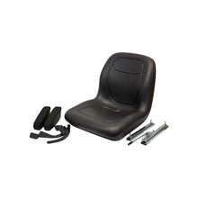 Milsco | XB180 | Bucket Seat | Mid-Back | Armrests | Black Vinyl | 6780