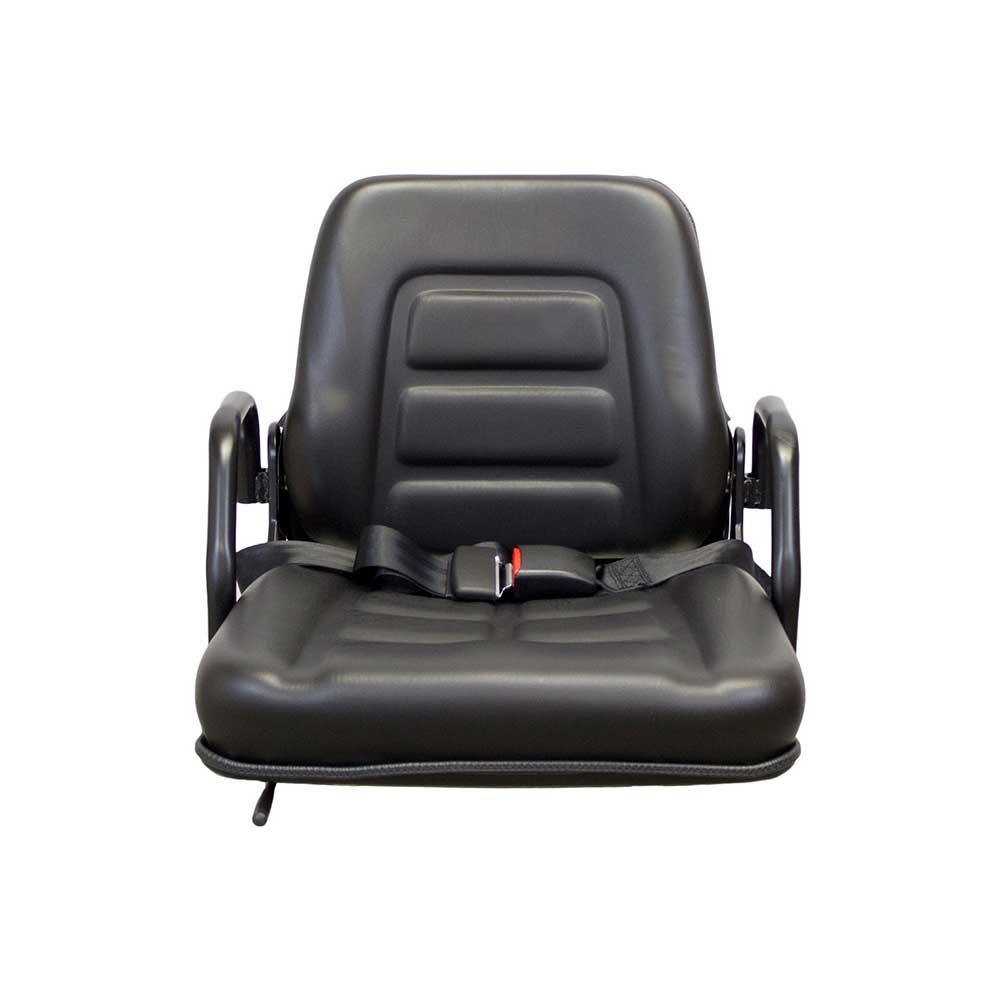 Uni Pro 134 Seat Top Assembly | With Hip Restraints | Black Vinyl