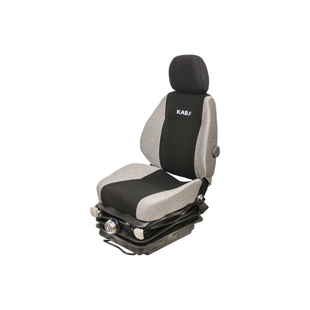 KAB | 515 | Seat & Mechanical Suspension | Black/Gray Fabric | 8395