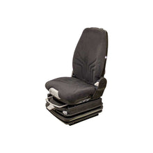 Grammer | MSG97AL/722 | Seat & Air Suspension Kit | 24-Volt | Slide Rails | Black/Gray Fabric | 8410
