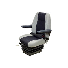 Uni Pro 151 Air Suspension Seat | 12-Volt | Multi-Gray Fabric