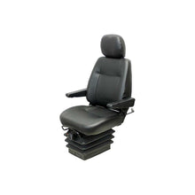 Uni Pro 151 Mechanical Suspension Seat | With Headrest | Black Vinyl