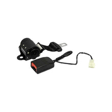 Uni Pro Universal Retractable Seat Belt Kit | With Switch | Black | 2-In. W x 47-In. L