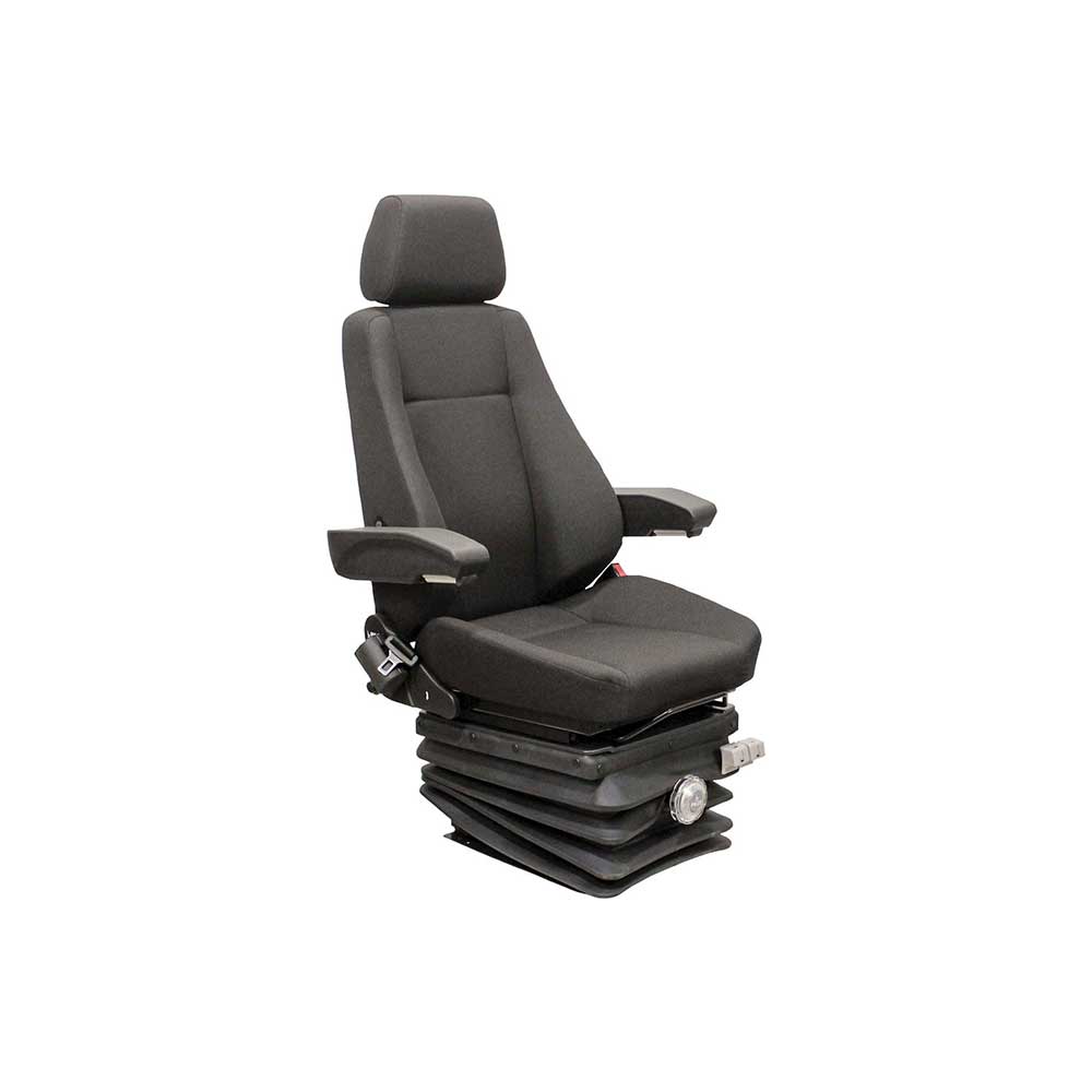 Uni Pro Case CX-D Series Excavator 1097 Mechanical Suspension Seat Kit | Black Fabric