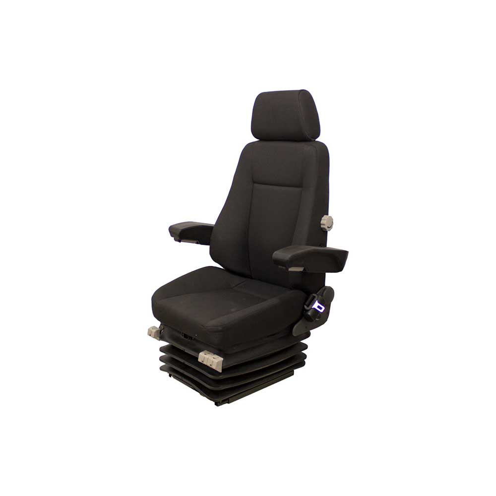 Pilot | Seat & Air Suspension Kit | Case CX-D Excavator | 24 Volt | Black Fabric | 6960