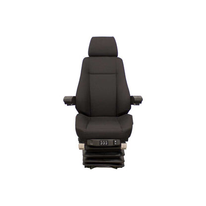 Pilot | Seat & Air Suspension Kit | Case CX-D Excavator | 24 Volt | Black Fabric | 6961