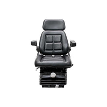 Pilot | P81 | Seat & Mechanical Suspension | Armrests | Swivel | Black Vinyl | 7892