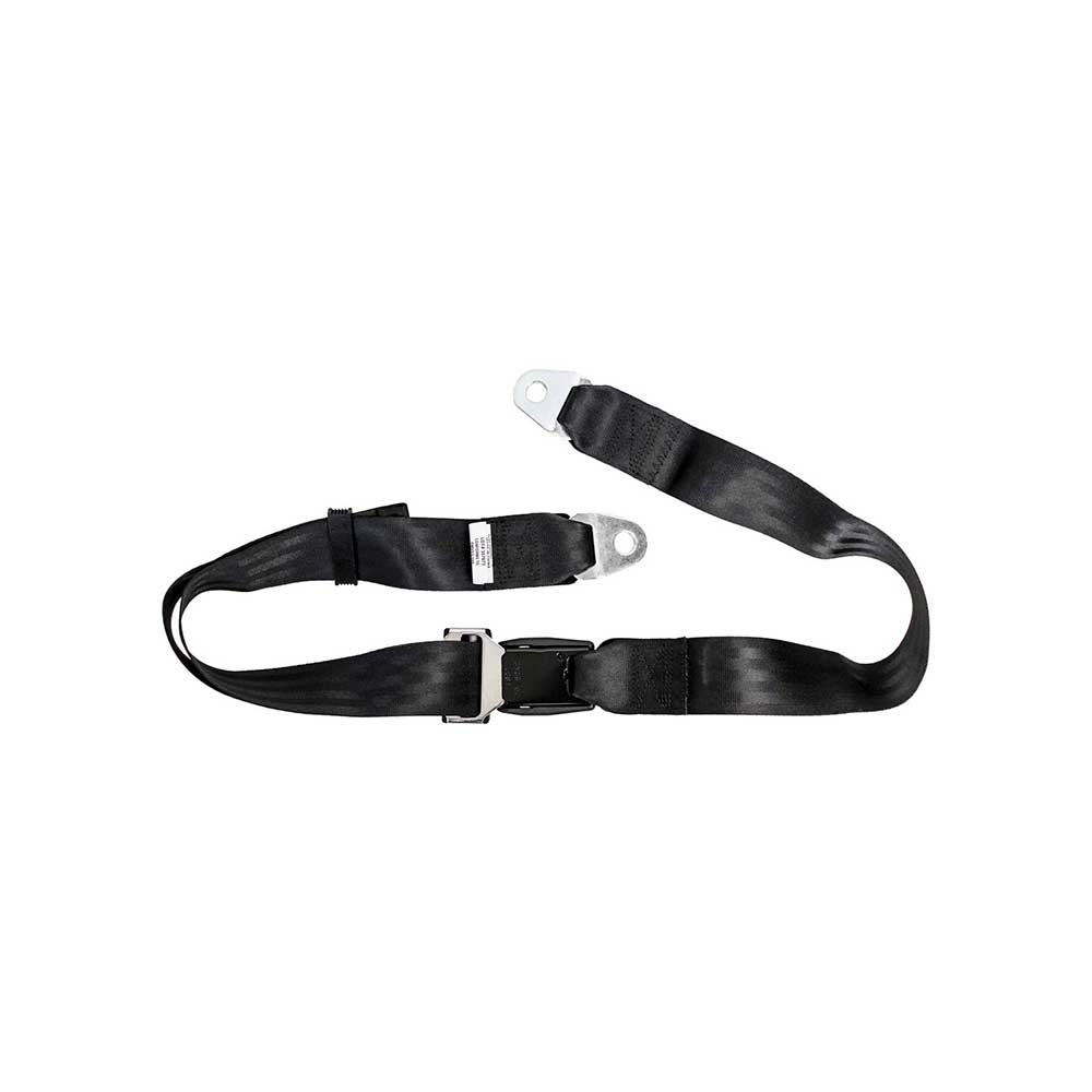 Uni Pro Universal Lap Belt Kit | Black Nylon | 60-In. Long