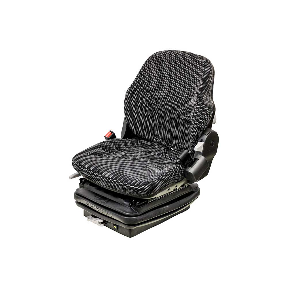 Grammer | MSG85/721 | Seat & Mechanical Suspension | Seat Belt | Black/Gray Fabric | 8531