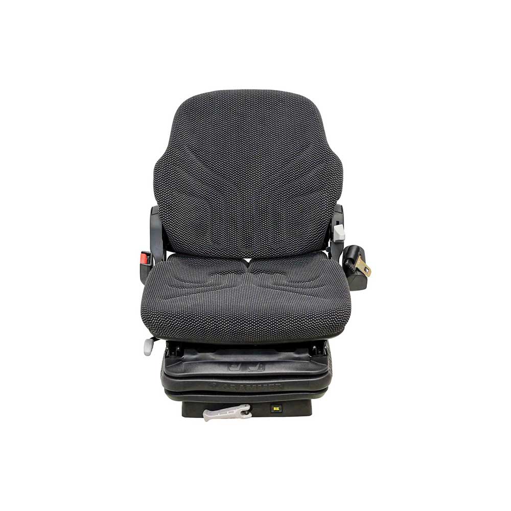 Grammer | MSG85/721 | Seat & Mechanical Suspension | Seat Belt | Black/Gray Fabric | 8531