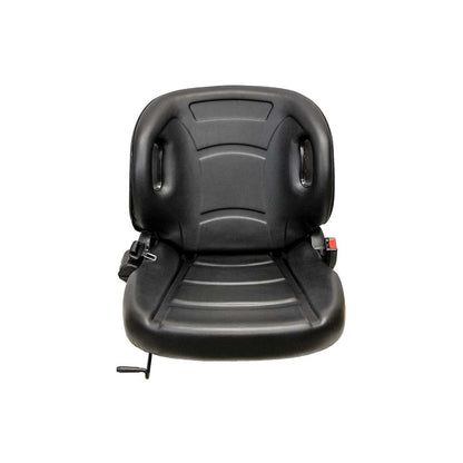 Uni Pro 53 Forklift Seat | With Side Restraints | Black Vinyl