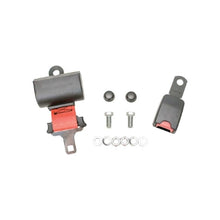 Uni Pro Universal Retractable Seat Belt Kit | Orange Nylon | 2-In. Wide x 51.5-In. Long