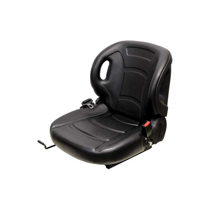 Uni Pro Toyota Forklift 53 Seat Kit | With Side Restraints | Black Vinyl