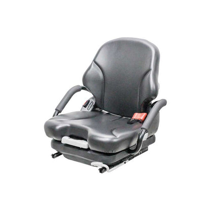 Uni Pro Caterpillar DP-2EPC/Mitsubishi FBC-FGC Forklift Mechanical Suspension Seat | Black Vinyl