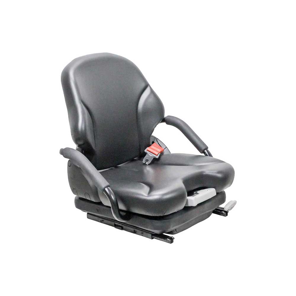 Uni Pro Caterpillar DP-2EPC/Mitsubishi FBC-FGC Forklift Mechanical Suspension Seat | Black Vinyl