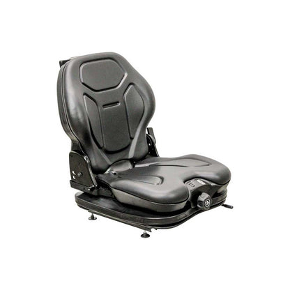 Milsco | V7300 | Seat and Mechanical Suspension | OPS | Slide Rails | Black Vinyl | 8658