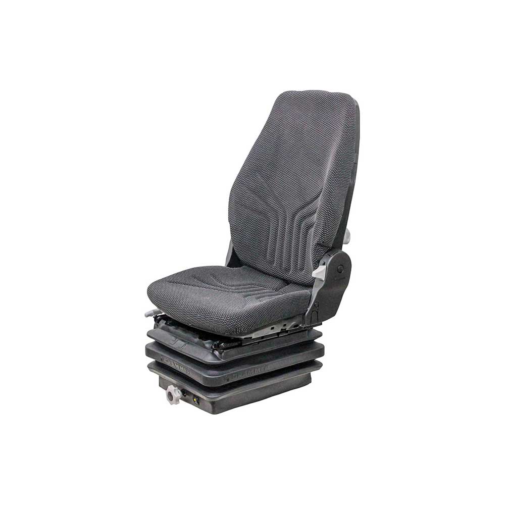 Grammer | MSG85/722 | Seat & Mechanical Suspension | Slide Rails | Black Fabric | 1197656