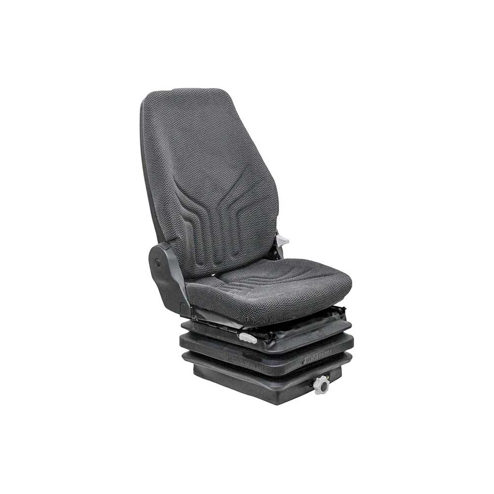Grammer | MSG85/722 | Seat & Mechanical Suspension | Slide Rails | Black Fabric | 1197656