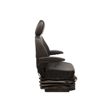 Uni Pro 500 Mechanical Suspension Seat | With Armrests | Black Vinyl