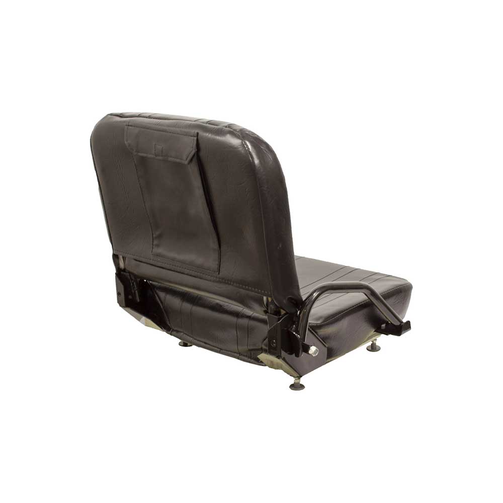 Uni Pro 745 Seat Top Assembly | With Hip Restraints | Black Vinyl