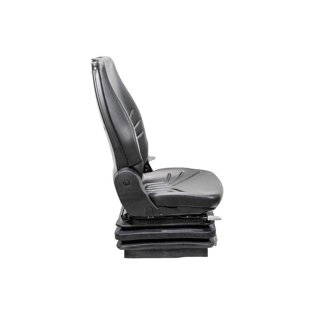 Grammer | MSG85/722 | Seat & Mechanical Suspension | Slide Rails | Black Vinyl | 8010