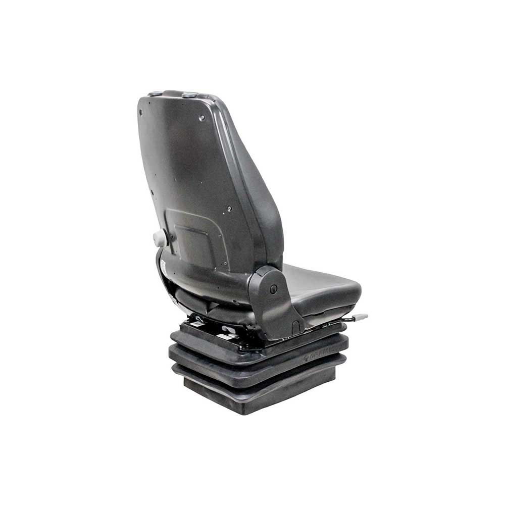Grammer | MSG85/722 | Seat & Mechanical Suspension | Slide Rails | Black Vinyl | 8010