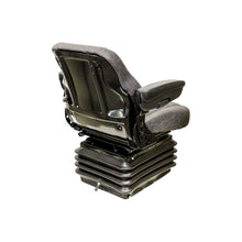 Uni Pro Deere K Series Wheel Loader 1201 Air Suspension Seat Kit | Charcoal Gray Fabric
