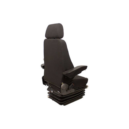 Pilot | Seat & Air Suspension Kit | Case CX-D Excavator | 24 Volt | Black Fabric | 6960