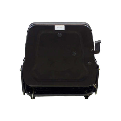 Pilot | Low Profile Seat and Mechanical Suspension | Slide Rails | Black Vinyl | 7536