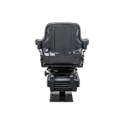Sears | 5527E/T | Seat & Mechanical Suspension | Swivel | Armrests | Black Vinyl | 7814
