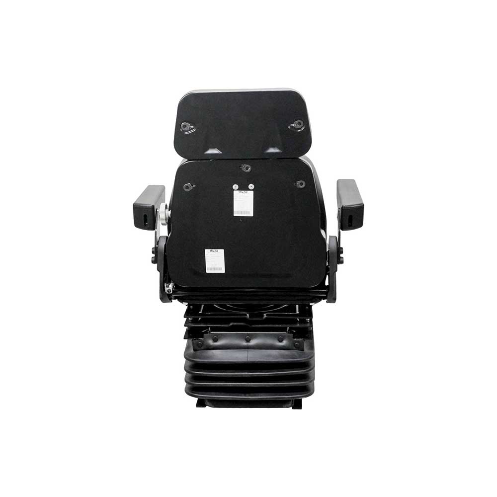 Pilot | P81 | Seat & Mechanical Suspension | Armrests | Swivel | Black Vinyl | 7892