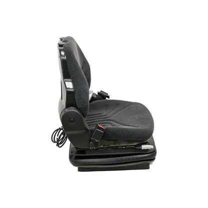 Grammer | MSG85/721 | Seat & Mechanical Suspension | Seat Belt | Black/Gray Fabric | 8531