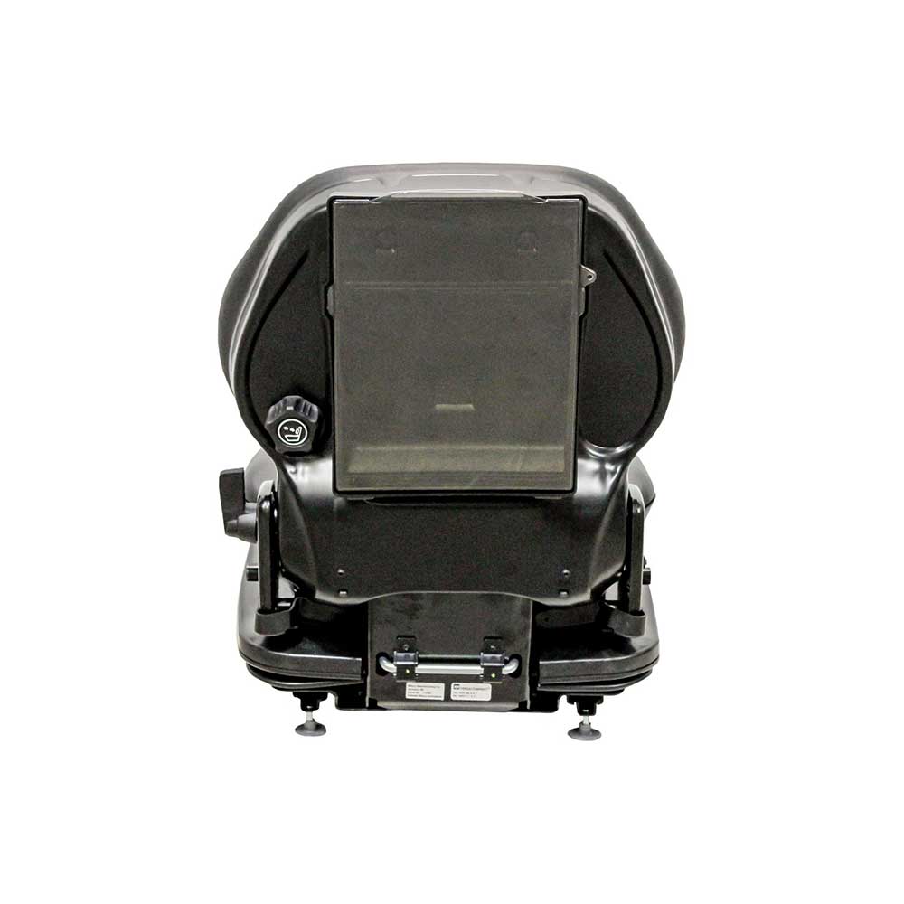 Milsco | V7300 | Seat and Mechanical Suspension | OPS | Slide Rails | Black Vinyl | 8658