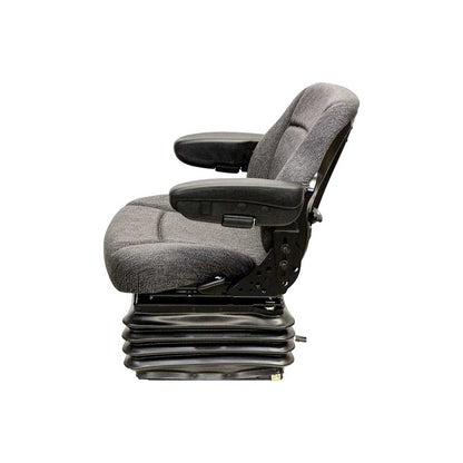 Sears | 5552 | Seat & Air Suspension | 24 Volt | Armrests | Gray Fabric | 7921