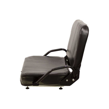 Uni Pro 745 Seat Top Assembly | With Hip Restraints | Black Vinyl