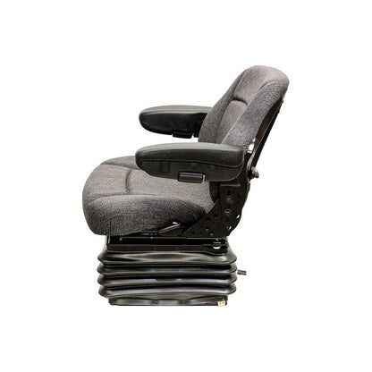 Sears | 5552 | Seat & Air Suspension Kit | Deere K Wheel Loader | 24 Volt | Gray Fabric | 6941