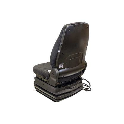 Uni Pro 1251 Air Suspension Seat | 24-Volt | Black/Gray Fabric