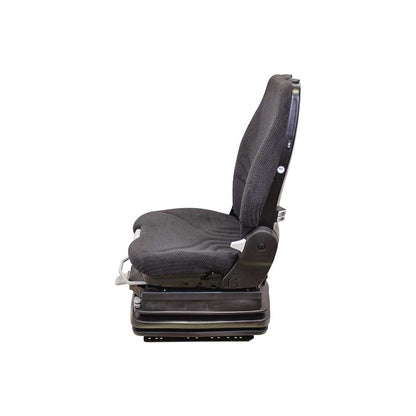 Uni Pro 1251 Air Suspension Seat | 24-Volt | Black/Gray Fabric