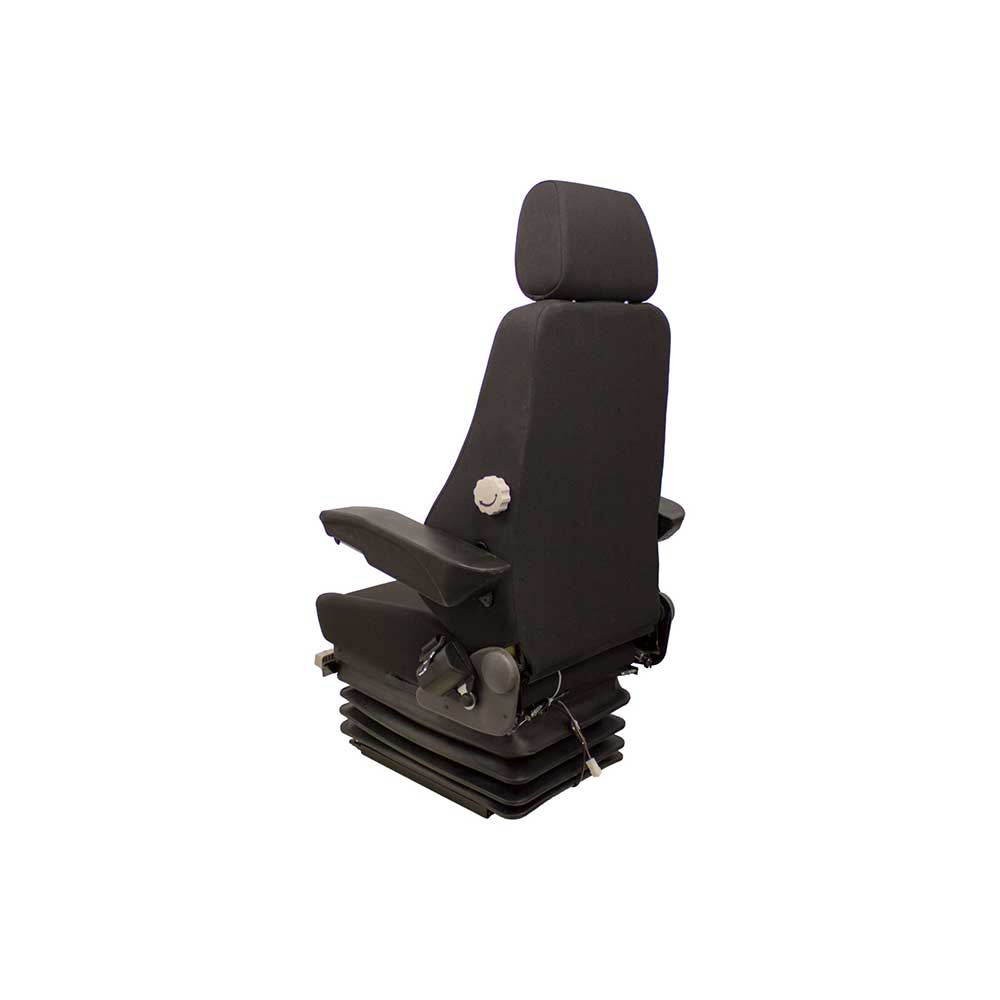 Pilot | Seat & Air Suspension Kit | Case CX-D Excavator | 24 Volt | Black Fabric | 6960