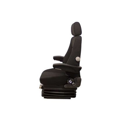 Pilot | Seat & Air Suspension Kit | Case CX-D Excavator | 24 Volt | Black Fabric | 6960