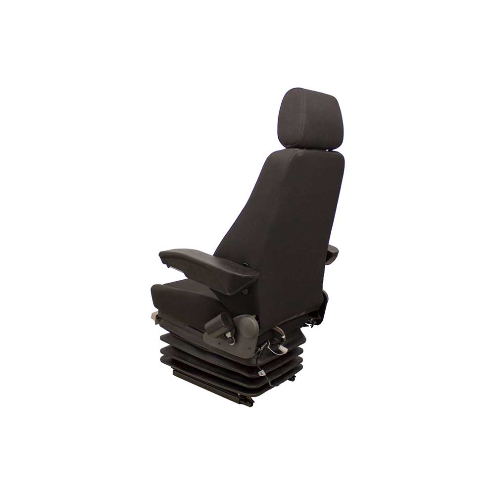 Pilot | Seat & Air Suspension Kit | Case CX-D Excavator | 24 Volt | Black Fabric | 6961
