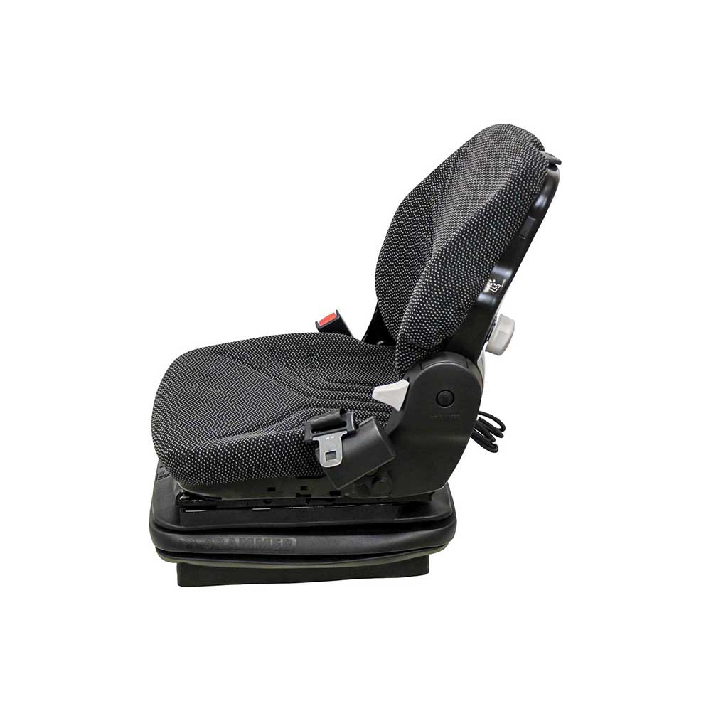 Grammer | MSG85/721 | Seat & Mechanical Suspension | Seat Belt | Black/Gray Fabric | 8531