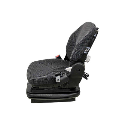 Grammer | MSG85/721 | Seat & Mechanical Suspension | Seat Belt | Black/Gray Fabric | 8531