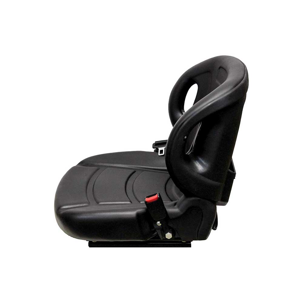 Uni Pro Toyota Forklift 53 Seat Kit | With Side Restraints | Black Vinyl